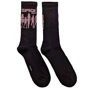 Spice Girls - Silhouette Uni Bl Socks (Eu 40-45) in the group MERCHANDISE /  /  at Bengans Skivbutik AB (5536204)