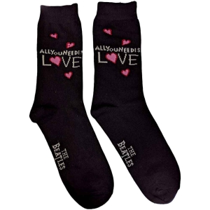 The Beatles - All You Need Is.. Lady Bl Socks (Eu 3 in the group MERCHANDISE / Merch / Pop-Rock at Bengans Skivbutik AB (5536211)
