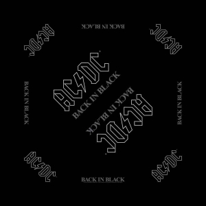 Ac/Dc - Back In Black Bandana in the group MERCHANDISE / Merch / Hårdrock at Bengans Skivbutik AB (5536274)