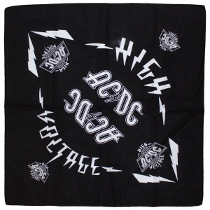 Ac/Dc - High Voltage Bandana in the group MERCH / Minsishops-merch / Ac/Dc at Bengans Skivbutik AB (5536275)