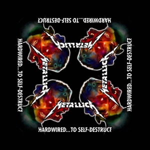 Metallica - Hardwired To Self Destruct Bandana in the group MERCHANDISE / Merch / Hårdrock at Bengans Skivbutik AB (5536311)
