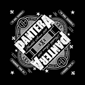 Pantera - Stronger Than All Bandana in the group MERCHANDISE / Merch / Hårdrock at Bengans Skivbutik AB (5536329)