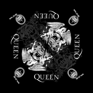Queen - Crest Bandana in the group MERCHANDISE / Merch / Pop-Rock at Bengans Skivbutik AB (5536332)