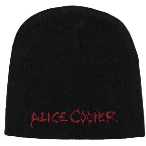 Alice Cooper - Logo Beanie H in the group MERCHANDISE at Bengans Skivbutik AB (5536356)