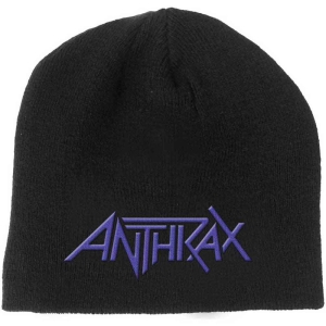 Anthrax - Logo Bl Beanie H in the group MERCHANDISE / Merch / Hårdrock at Bengans Skivbutik AB (5536357)