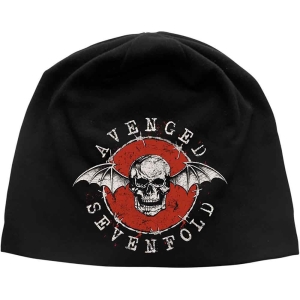 Avenged Sevenfold - Distressed Bat Jd Print Beanie H in the group MERCHANDISE / Merch / Hårdrock at Bengans Skivbutik AB (5536359)