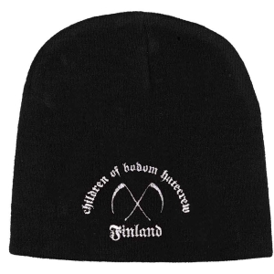 Children Of Bodom - Hatecrew / Finland Beanie H in the group MERCHANDISE / Merch / Hårdrock at Bengans Skivbutik AB (5536375)