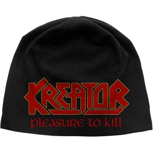 Kreator - Pleasure To Kill Jd Print Beanie H in the group MERCHANDISE / Merch / Hårdrock at Bengans Skivbutik AB (5536466)