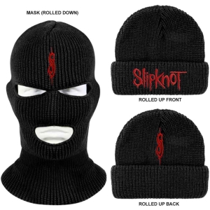 Slipknot - Logo Bl Mask Bean in the group MERCHANDISE at Bengans Skivbutik AB (5536534)