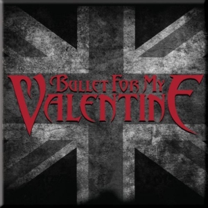 Bullet For My Valentine - Uk Flag Magnet in the group MERCHANDISE / Merch / Hårdrock at Bengans Skivbutik AB (5536626)