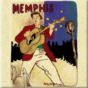 Elvis Presley - Memphis Magnet in the group MERCHANDISE / Merch / Pop-Rock at Bengans Skivbutik AB (5536637)