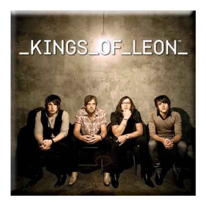 Kings Of Leon - Band Photo Magnet in the group MERCHANDISE / Merch / Pop-Rock at Bengans Skivbutik AB (5536657)