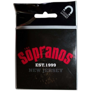 Sopranos - Collegiate Logo Magnet in the group OTHER / MK Export CDON Merch at Bengans Skivbutik AB (5536687)
