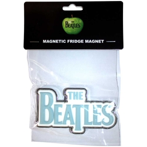 The Beatles - Sky Blue Drop T Logo Magnet in the group MERCHANDISE / Merch / Pop-Rock at Bengans Skivbutik AB (5536725)