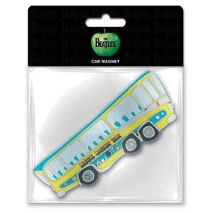 The Beatles - Mmt Bus Car Magnet in the group MERCHANDISE / Merch / Pop-Rock at Bengans Skivbutik AB (5536750)