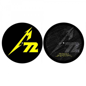 Metallica - M72 Slipmat Pair in the group MERCHANDISE / Merch / Hårdrock at Bengans Skivbutik AB (5536764)