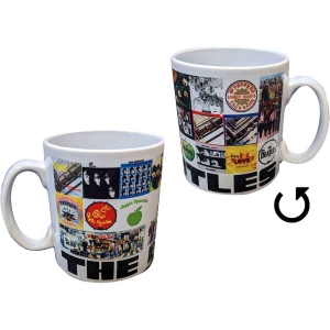 The Beatles - Chronology Wht Unboxed Mug in the group MERCHANDISE / Merch / Pop-Rock at Bengans Skivbutik AB (5536767)