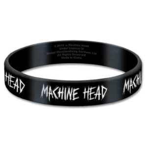 Machine Head - Logo Gum Wristband in the group MERCHANDISE at Bengans Skivbutik AB (5536787)