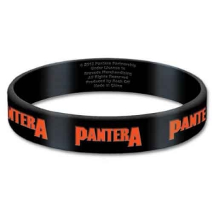 Pantera - Logo Gum Wristband in the group MERCHANDISE / Merch / Hårdrock at Bengans Skivbutik AB (5536794)