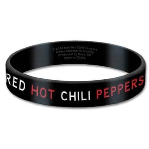 Red Hot Chili Peppers - Logo Gum Wristband in the group MERCHANDISE / Merch / Pop-Rock at Bengans Skivbutik AB (5536797)