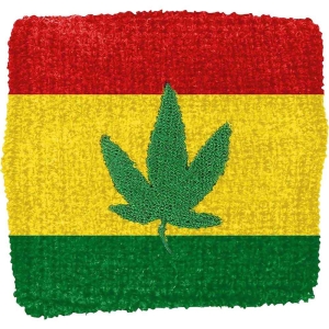 Generic - Rasta Leaf Wristband Sweat in the group MERCHANDISE at Bengans Skivbutik AB (5536832)