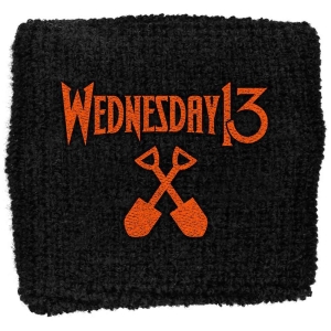 Wednesday 13 - Logo Embroidered Wristband Sweat in the group MERCHANDISE / Merch / Hårdrock at Bengans Skivbutik AB (5536855)