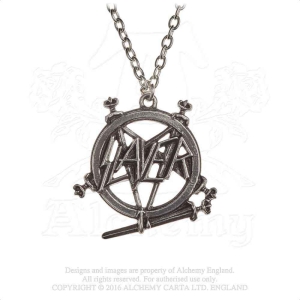 Slayer - Pentagram Logo Pendant in the group MERCHANDISE at Bengans Skivbutik AB (5536909)