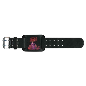 Death - Scream Bloody Gore Leather Wriststrap in the group MERCHANDISE / Merch / Hårdrock at Bengans Skivbutik AB (5536919)