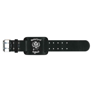 Motorhead - England Leather Wriststrap in the group MERCHANDISE / Merch / Hårdrock at Bengans Skivbutik AB (5536928)