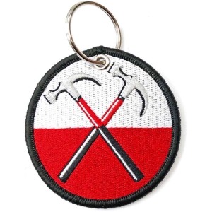 Pink Floyd The Wall - The Wall Hammers Circle Woven Patch Keyc in the group MERCHANDISE at Bengans Skivbutik AB (5536956)