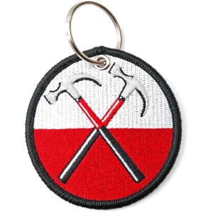 Pink Floyd The Wall - The Wall Hammers Circle Woven Patch Keyc in the group MERCHANDISE / Merch / Pop-Rock at Bengans Skivbutik AB (5536956)