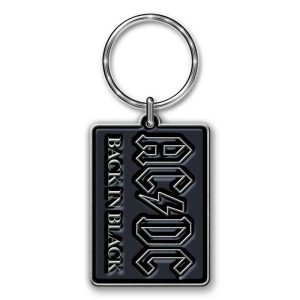 Ac/Dc - Back In Black Cast Metal Keychain in the group MERCH / Minsishops-merch / Ac/Dc at Bengans Skivbutik AB (5536986)
