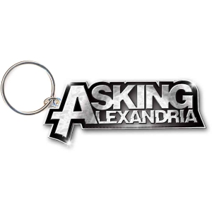 Asking Alexandria - Logo Keychain in the group MERCHANDISE / Merch / Hårdrock at Bengans Skivbutik AB (5536993)