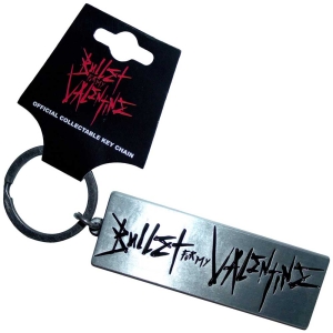 Bullet For My Valentine - Engraved Logo Keychain in the group MERCHANDISE / Merch / Hårdrock at Bengans Skivbutik AB (5537013)