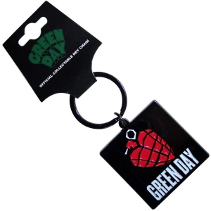 Green Day - Grenade Logo Keychain in the group MERCHANDISE / Merch / Punk at Bengans Skivbutik AB (5537029)