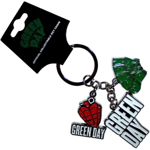 Green Day - Logo Charms Keychain in the group MERCHANDISE / Merch / Punk at Bengans Skivbutik AB (5537033)