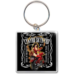 Lynyrd Skynyrd - Devil In The Bottle Keychain in the group MERCHANDISE / Merch / Pop-Rock at Bengans Skivbutik AB (5537050)