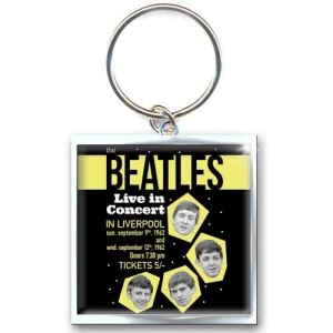 The Beatles - Live In Concert Keychain in the group MERCHANDISE / Merch / Pop-Rock at Bengans Skivbutik AB (5537106)