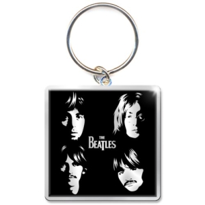 The Beatles - Illustrated Faces Photo Print Keychain in the group MERCHANDISE / Merch / Pop-Rock at Bengans Skivbutik AB (5537111)