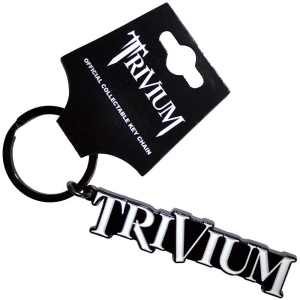 Trivium - Logo Black Keychain in the group MERCHANDISE / Merch / Hårdrock at Bengans Skivbutik AB (5537128)