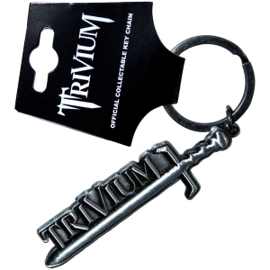 Trivium - Silver Sword Keychain in the group MERCHANDISE / Merch / Hårdrock at Bengans Skivbutik AB (5537130)