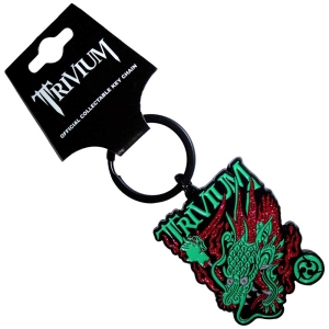 Trivium - Deadmen Dragon Head Keychain in the group MERCHANDISE / Merch / Hårdrock at Bengans Skivbutik AB (5537131)