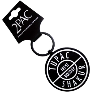 Tupac - Trust Nobody Keychain in the group MERCHANDISE / Merch / Hip Hop-Rap at Bengans Skivbutik AB (5537135)