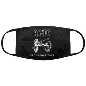 Ac/Dc - About To Rock Bl Face Mask in the group MERCHANDISE / Merch / Hårdrock at Bengans Skivbutik AB (5537221)