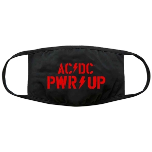 Ac/Dc - Pwr-Up Logo Bl Face Mask in the group MERCH / Minsishops-merch / Ac/Dc at Bengans Skivbutik AB (5537222)