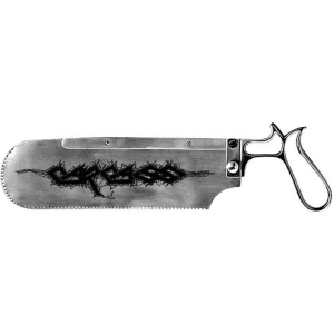 Carcass - Saw Pin Badge in the group MERCHANDISE / Merch / Hårdrock at Bengans Skivbutik AB (5537286)