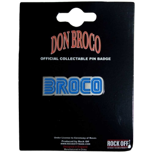 Don Broco - Blue Logo Pin Badge in the group MERCHANDISE / Merch / Pop-Rock at Bengans Skivbutik AB (5537299)