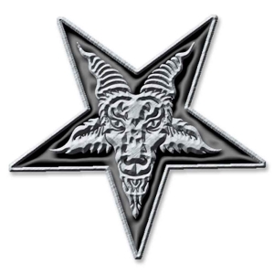 Generic - Pentagram Retail Packed Pin Badge in the group MERCHANDISE at Bengans Skivbutik AB (5537304)
