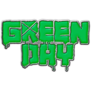 Green Day - Logo Pin Badge in the group MERCHANDISE / Merch / Punk at Bengans Skivbutik AB (5537310)