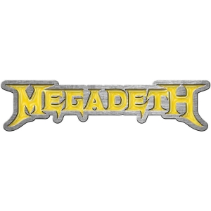 Megadeth - Logo Pin Badge in the group MERCHANDISE / Merch / Hårdrock at Bengans Skivbutik AB (5537350)